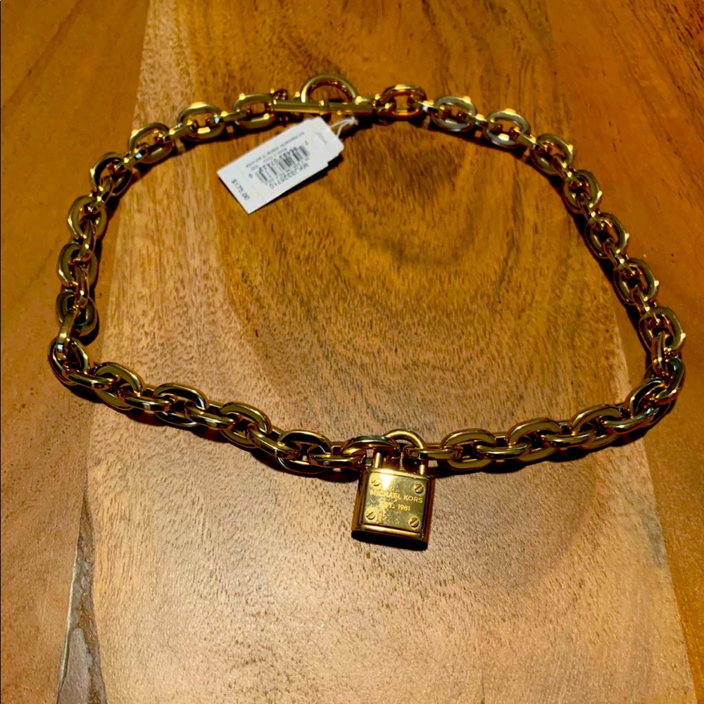 Michael kors rope chain and bracelet